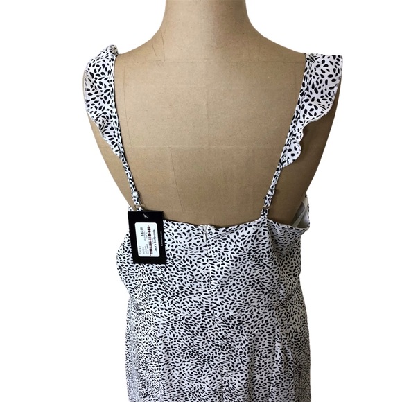 NWT Jack’s Surfboards Finley Dress White & Black - Picture 3 of 6